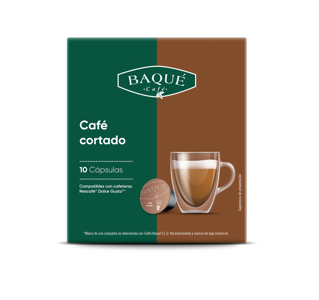 Cortado 10 cápsulas compatibles Dolce Gusto®