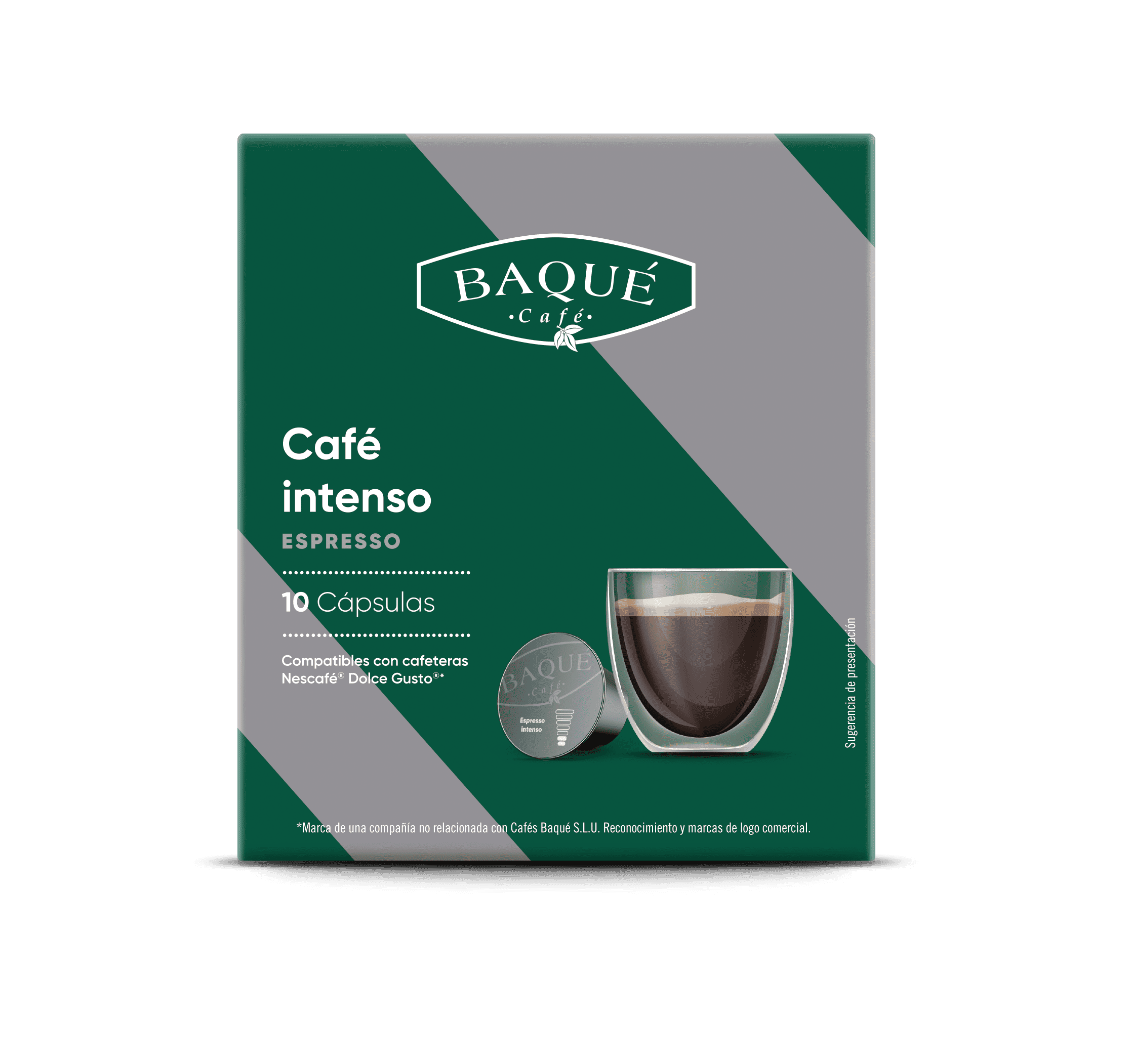 Espresso Intenso 10 cápsulas compatibles Dolce Gusto®