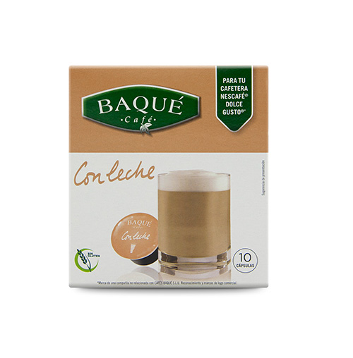Café Bombón con leche condensada 10 Cápsulas Compatibles Dolce