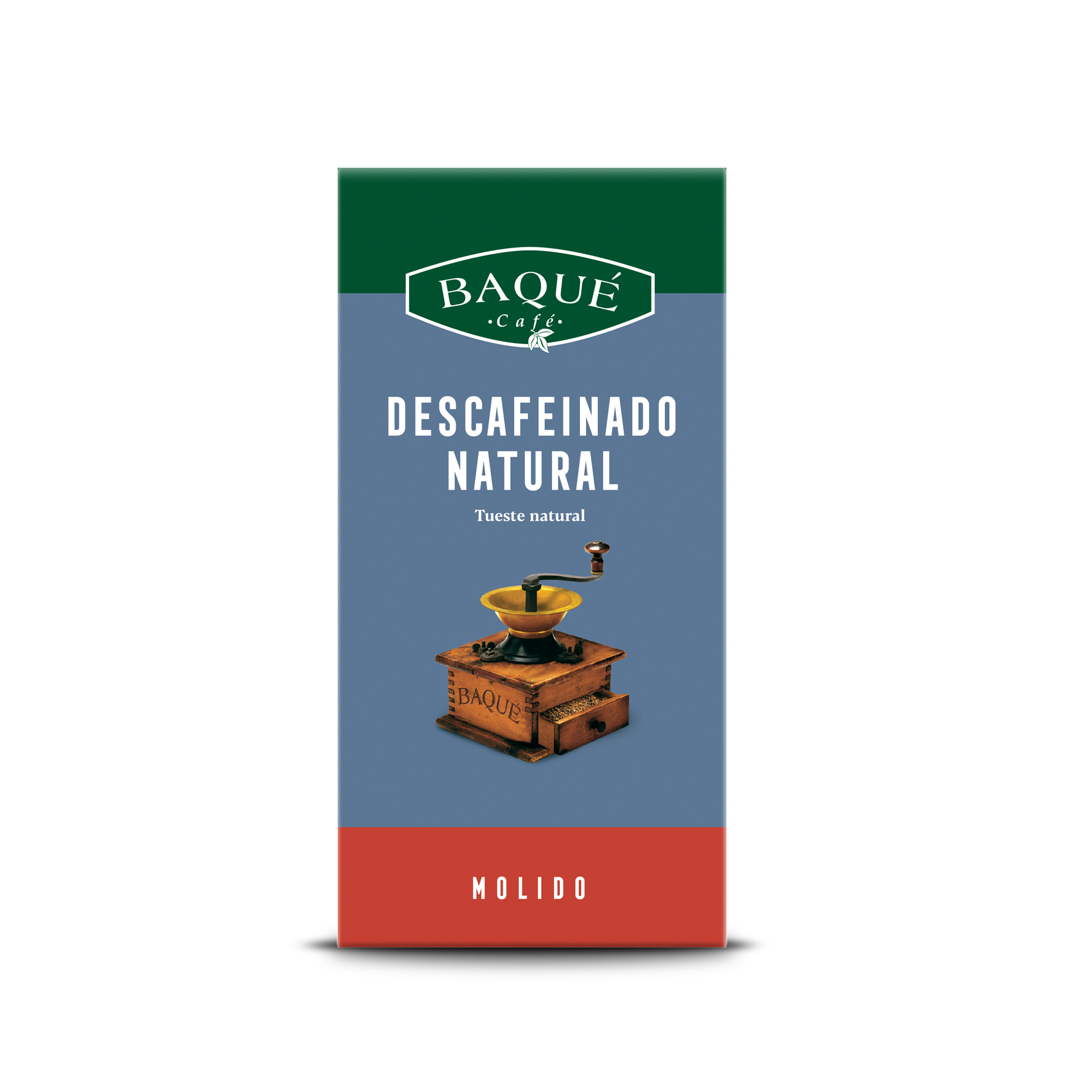 Café molido Descafeinado, 250 g.