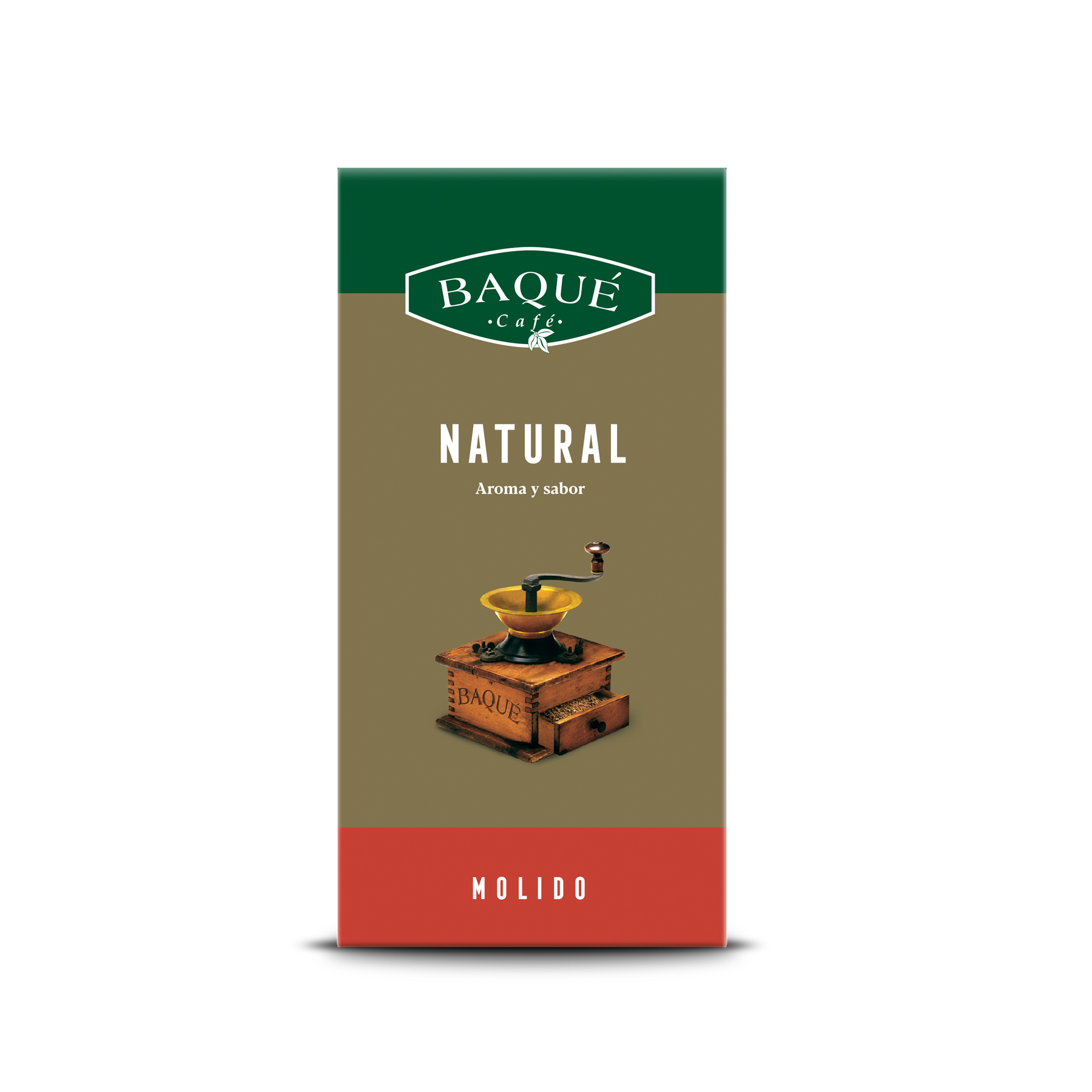 Café molido Natural, 250 g.