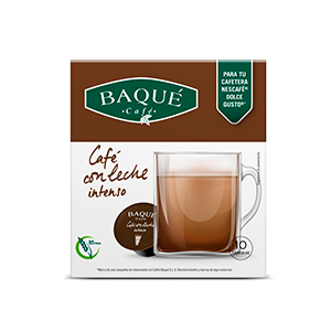 Café con leche en cápsulas Carrefour compatible con Dolce Gusto 30 unidades  de 10 g.