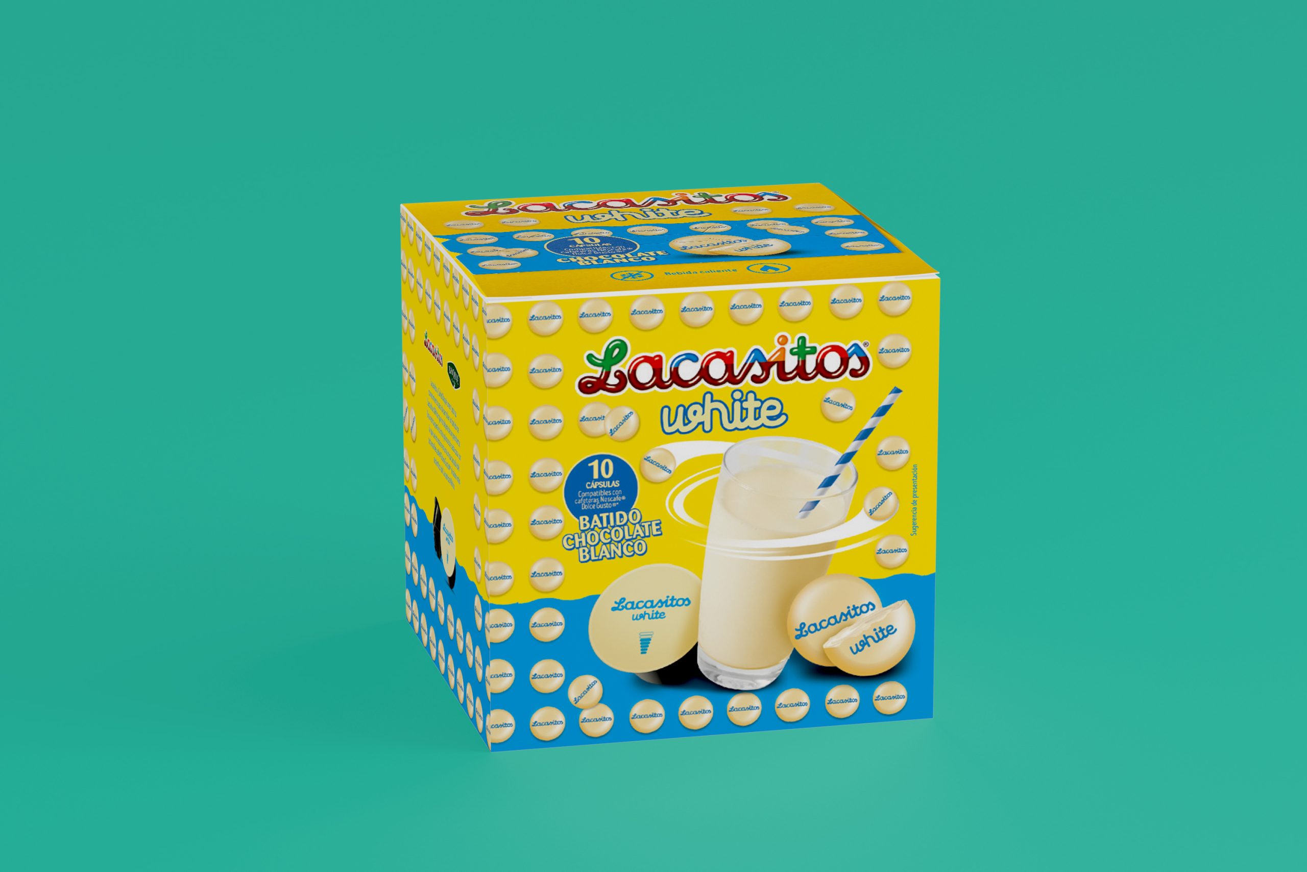 Grupo Lacasa y Cafés Baqué lanzan el primer batido de Lacasitos White en cápsula