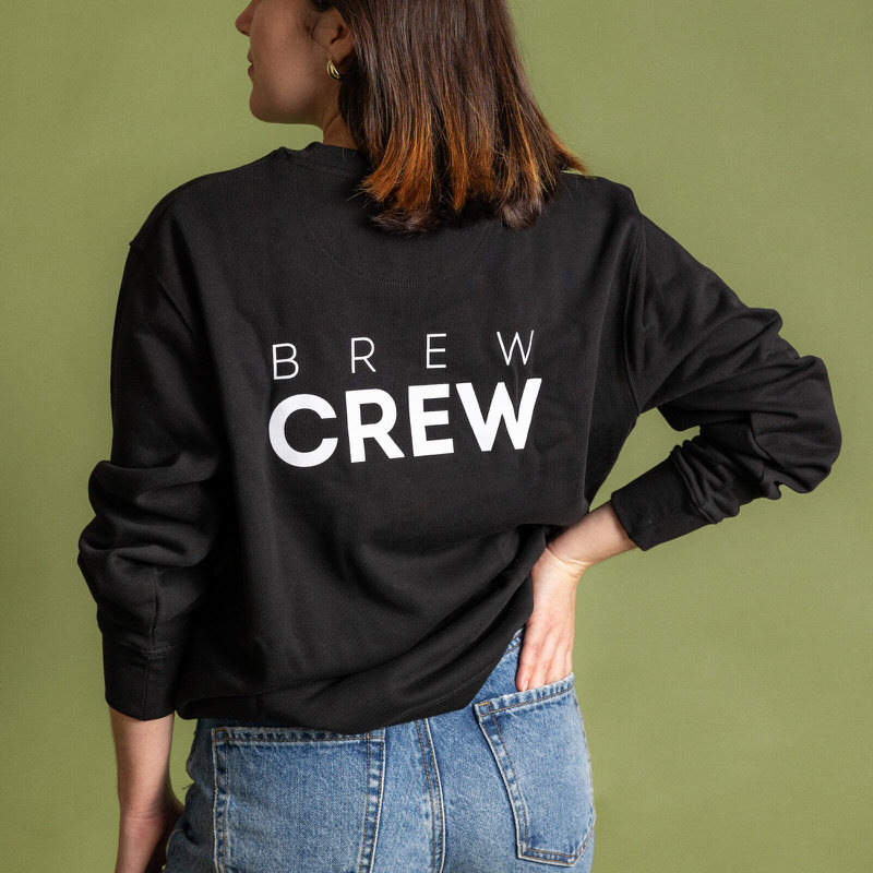 Brew Crew jertse beltza – unisex